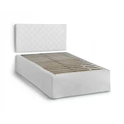 Letto piazza e mezza Anas, adatto a materasso da Cm 120x190,<Dmora Best