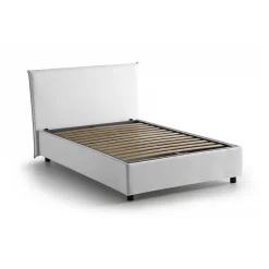 Letto piazza e mezza Anissa, adatto per materasso Cm 120x200,<Dmora Outlet