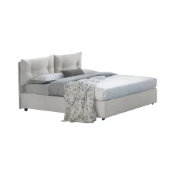 Letto piazza e mezza Arieta, con materasso Cm 120x190 incluso,<Dmora Cheap