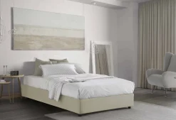 Letto piazza e mezza Asid, adatto per materasso Cm 120x190,<Dmora Shop