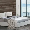 Letto piazza e mezza Bacio, con materasso Cm 120x190 incluso,<Dmora New