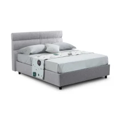 Letto piazza e mezza Brinzio, Con materasso Cm 120x200 incluso,<Dmora Best Sale