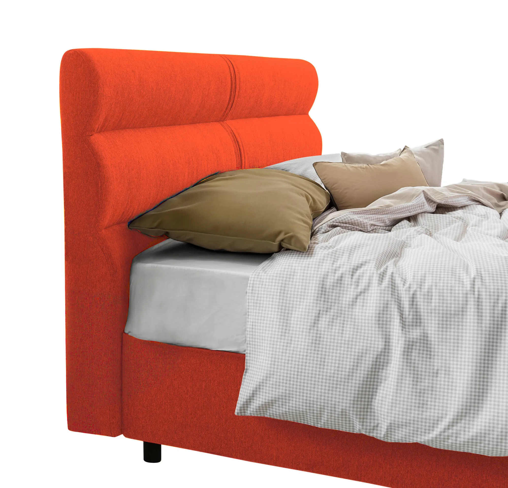 Letto piazza e mezza Brinzio, Con materasso Cm 120x200 incluso,<Dmora New