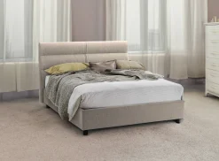 Letto piazza e mezza Briosco, Con materasso Cm 120x190 incluso,<Dmora Fashion