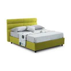Letto piazza e mezza Briona, Adatto a materasso Cm 120x200,<Dmora Outlet