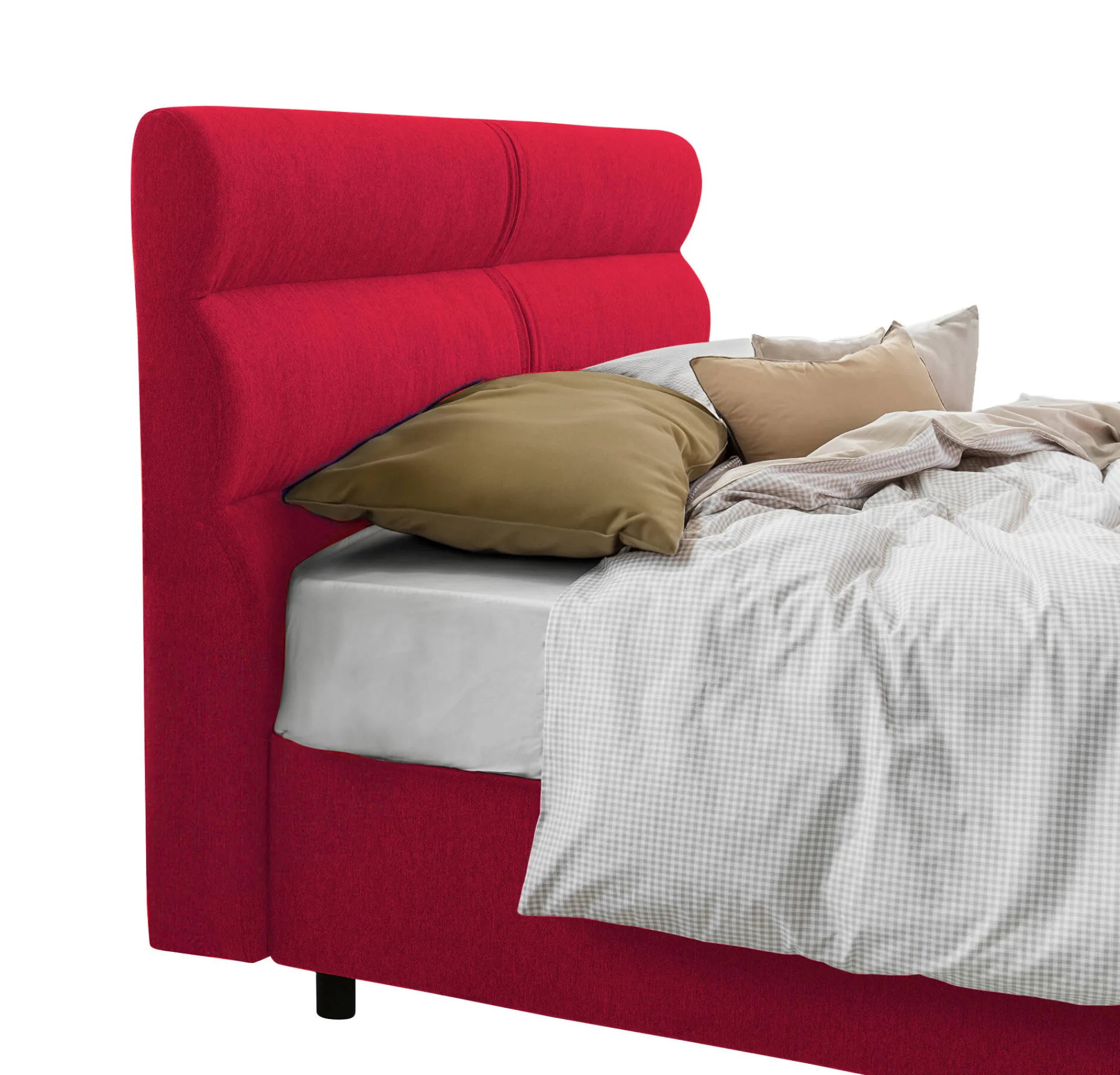Letto piazza e mezza Briona, Adatto a materasso Cm 120x200,<Dmora Store