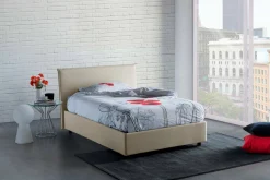 Letto piazza e mezza Daceva, adatto per materasso Cm 120x200,<Dmora Sale