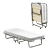 Letto pieghevole Ace, 80x190h39 cm, Custodia protettiva su richiesta<Dmora Best