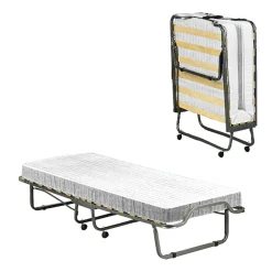 Letto pieghevole Ace, 80x190h39 cm, Custodia protettiva su richiesta<Dmora Best