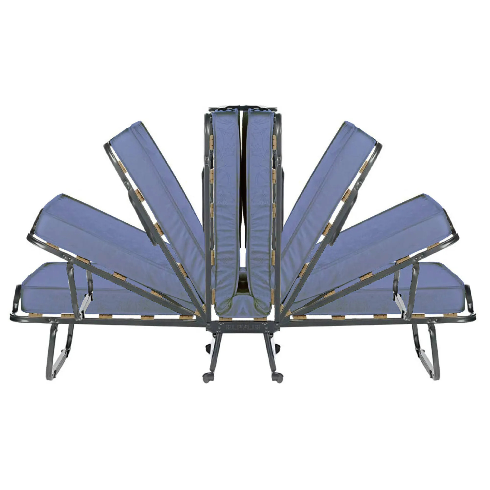 Letto pieghevole Daaronso, 80x190h37 cm, Cover protettiva inclusa<Dmora Shop