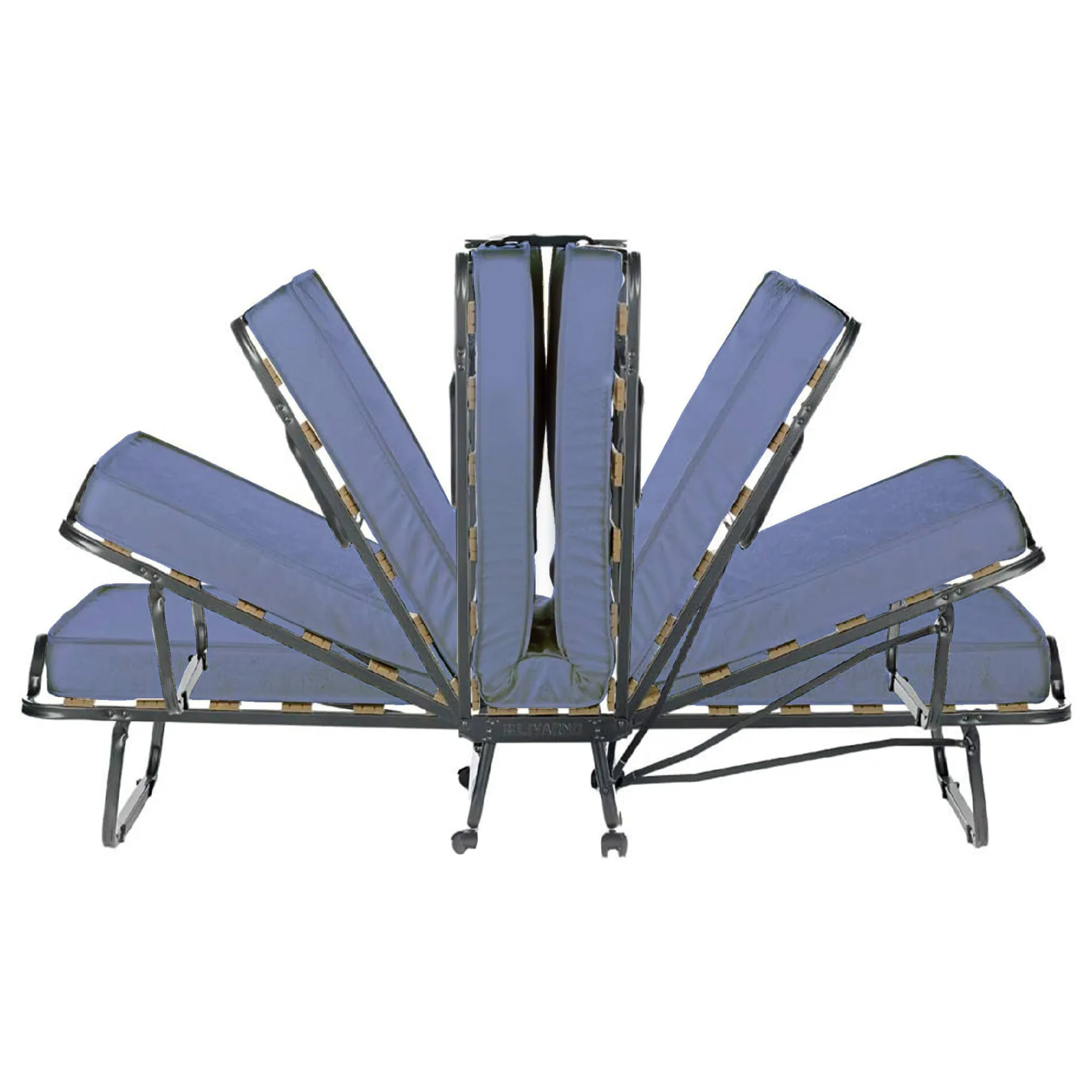 Letto pieghevole Dabambil, 80x190h39 cm, Custodia protettiva su richiesta<Dmora Sale