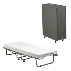 Letto pieghevole Dpiate, 80x190h39 cm, Cover protettiva inclusa<Dmora Hot