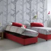 Letto singolo Abbi, con materasso Cm 80x190 incluso,<Dmora Clearance