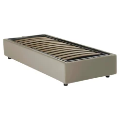 Letto singolo Abbi, con materasso Cm 80x190 incluso,<Dmora Store