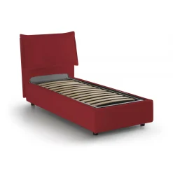 Letto singolo Abroghat, adatto per materasso Cm 90x200,<Dmora Flash Sale
