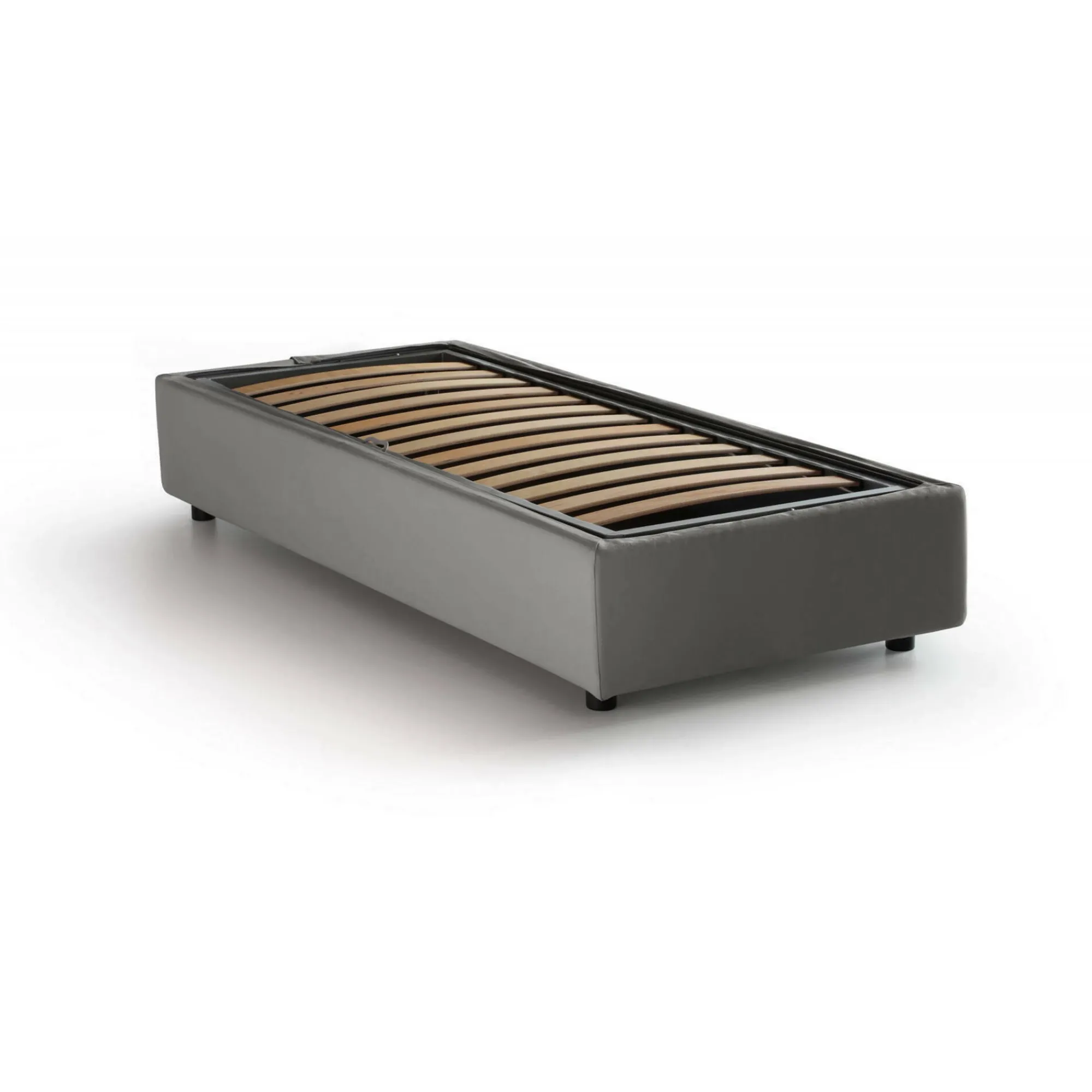 Letto singolo Acetico, adatto per materasso Cm 90x200,<Dmora Shop