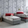 Letto singolo Acrostico, adatto per materasso Cm 90x190,<Dmora Store
