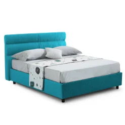 Letto singolo Adalpina, Con materasso Cm 80x200 incluso,<Dmora Outlet