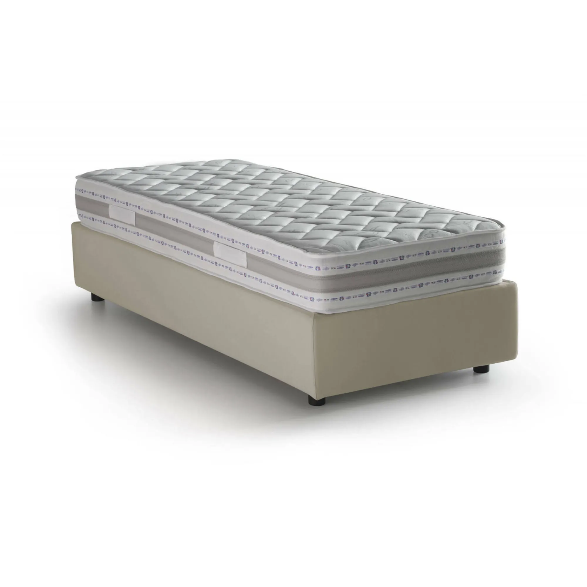 Letto singolo Addison, con materasso Cm 90x190 incluso,<Dmora Store
