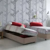 Letto singolo Adoxa, adatto per materasso Cm 80x190,<Dmora Fashion