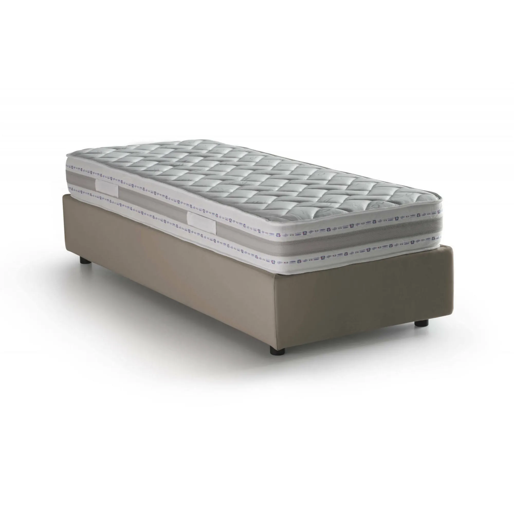 Letto singolo Agenta, con materasso Cm 80x190 incluso,<Dmora Online