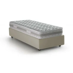 Letto singolo Agenta, con materasso Cm 80x190 incluso,<Dmora Cheap