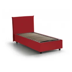 Letto singolo Ajan, adatto per materasso Cm 90x190,<Dmora Flash Sale