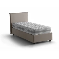 Letto singolo Alison, con materasso Cm 90x200 incluso,<Dmora Discount