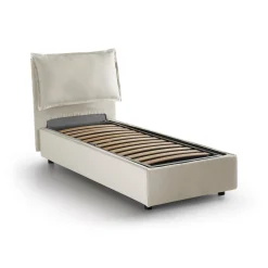 Letto singolo Alto, adatto per materasso Cm 80x190,<Dmora Hot
