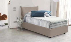 Letto singolo Alzavola, con materasso Cm 80x190 incluso,<Dmora Hot