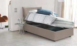Letto singolo Alzavola, con materasso Cm 80x190 incluso,<Dmora Hot