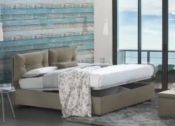 Letto singolo Amaro, adatto per materasso Cm 80x190,<Dmora Cheap
