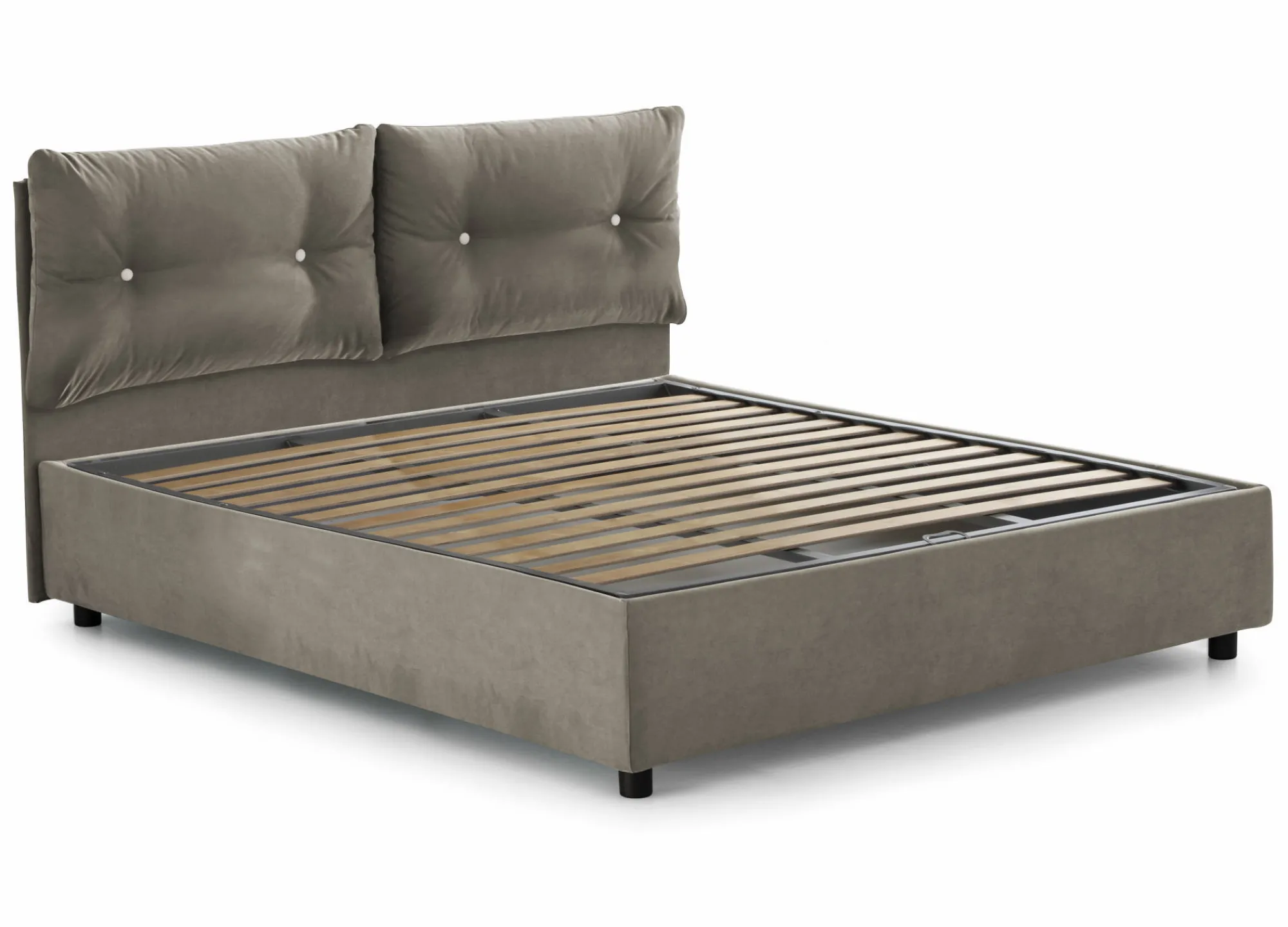 Letto singolo Amaro, adatto per materasso Cm 80x190,<Dmora Cheap