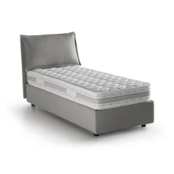 Letto singolo Ancara, con materasso Cm 80x200 incluso,<Dmora Clearance