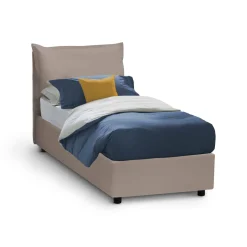 Letto singolo Anitza, adatto per materasso Cm 90x200,<Dmora Clearance