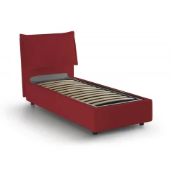 Letto singolo Aphrodite, adatto per materasso Cm 80x190,<Dmora Store