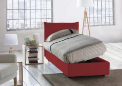 Letto singolo Aphrodite, adatto per materasso Cm 80x190,<Dmora Store