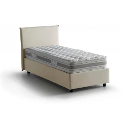 Letto singolo Aquilla, con materasso Cm 80x190 incluso,<Dmora Outlet