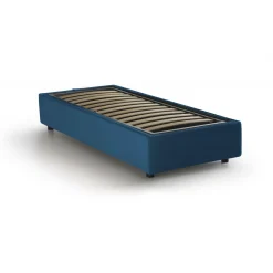 Letto singolo Aquolina, adatto per materasso Cm 80x190,<Dmora Discount