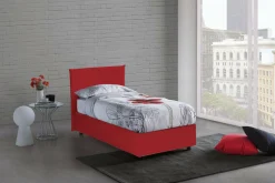 Letto singolo Argentino, adatto per materasso Cm 80x190,<Dmora Outlet