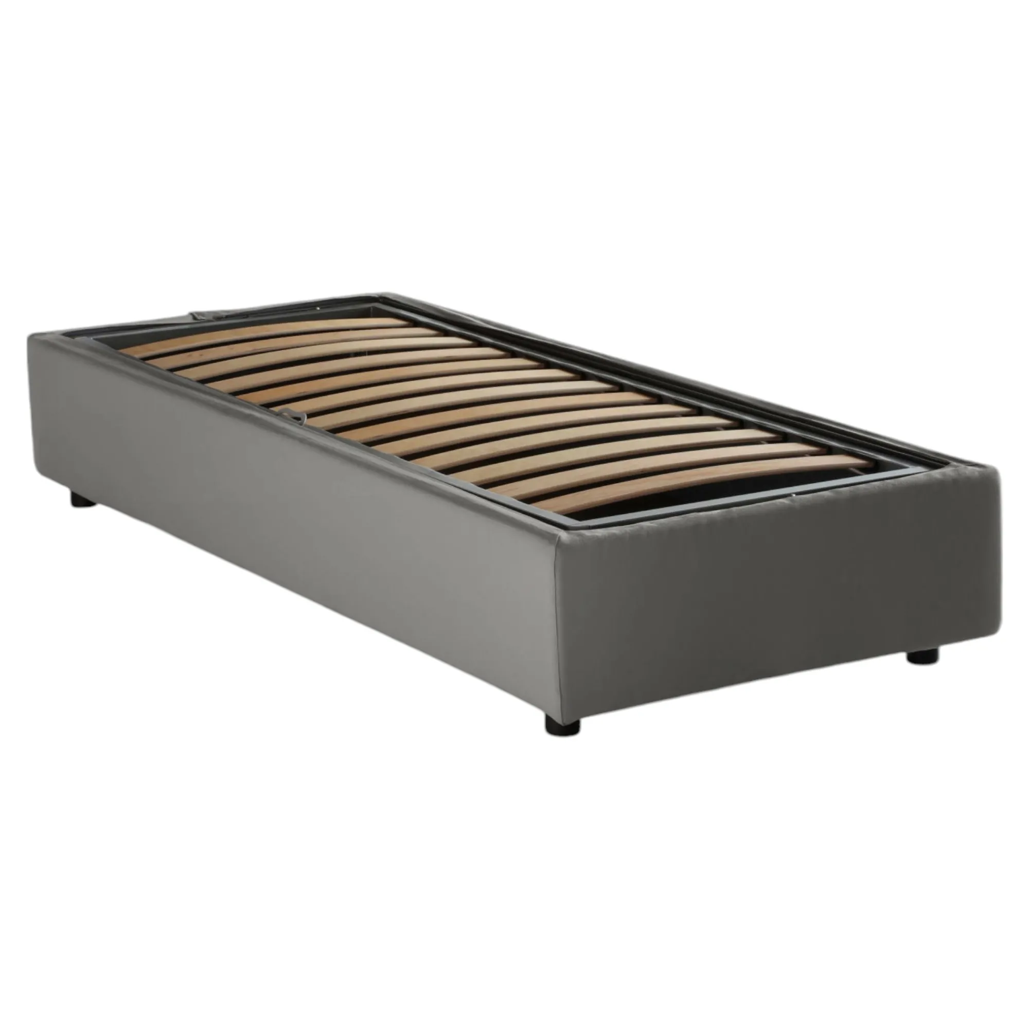 Letto singolo Aribal, con materasso Cm 90x200 incluso,<Dmora Discount