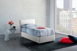 Letto singolo Arminius, con materasso Cm 90x190 incluso,<Dmora Online