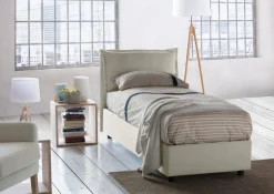 Letto singolo Arzon, con materasso Cm 90x200 incluso,<Dmora Best Sale