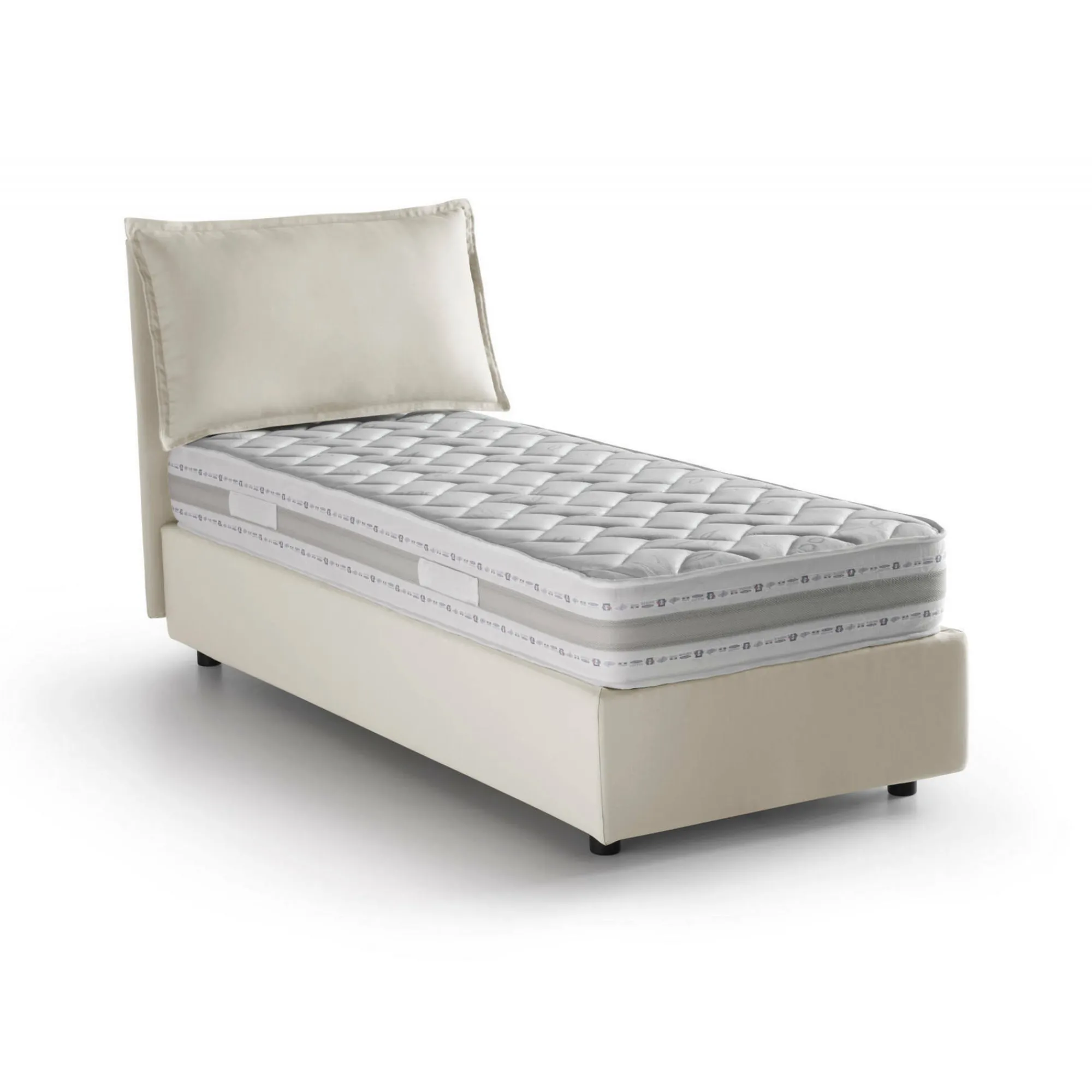 Letto singolo Arzon, con materasso Cm 90x200 incluso,<Dmora Best Sale