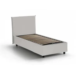 Letto singolo Asio, adatto per materasso Cm 80x190,<Dmora Discount