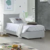 Letto singolo Astianatte, con materasso Cm 80x190 incluso,<Dmora Outlet