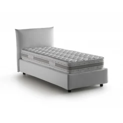 Letto singolo Astianatte, con materasso Cm 80x190 incluso,<Dmora Outlet