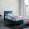 Letto singolo Astor, con materasso Cm 80x190 incluso,<Dmora Discount