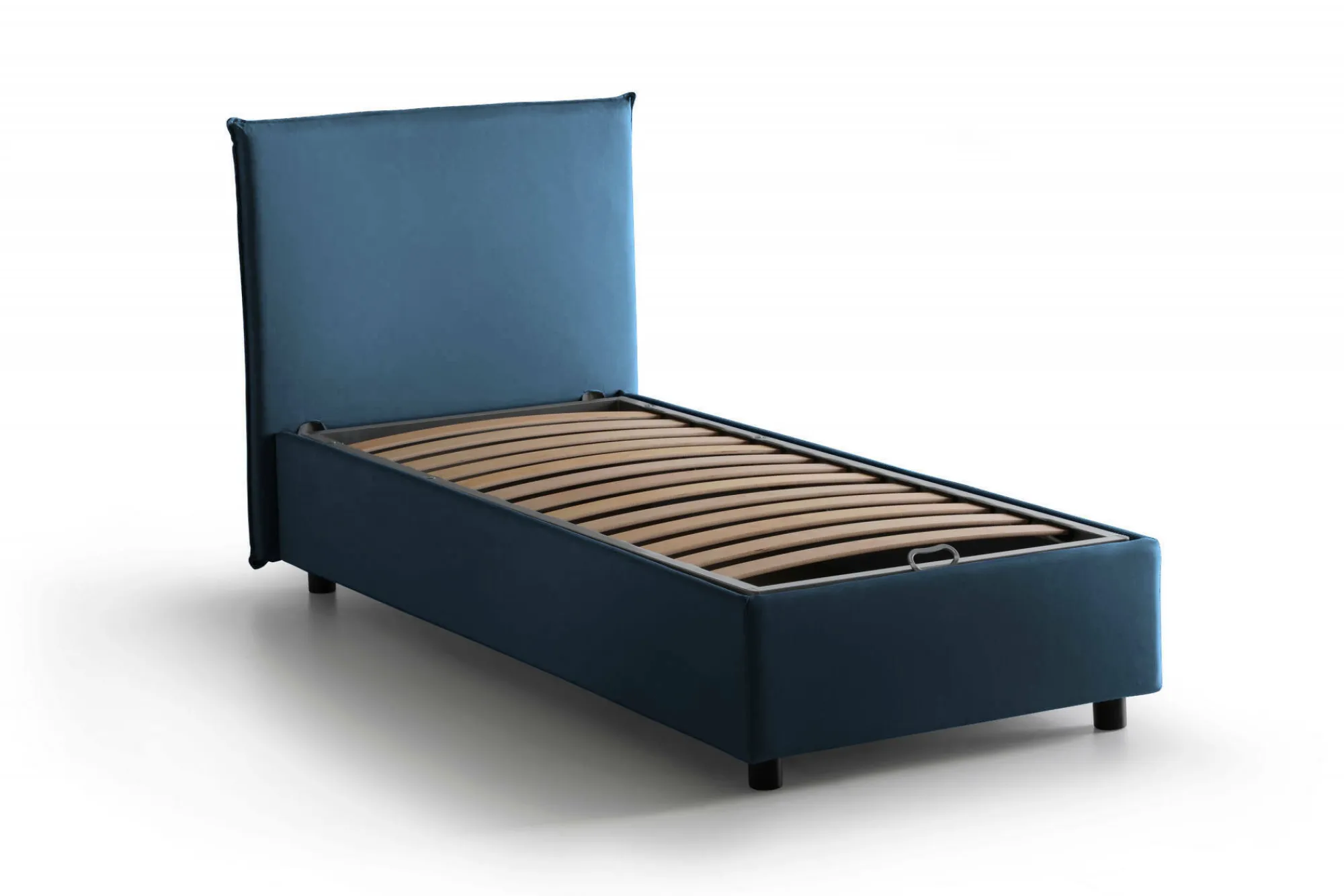 Letto singolo Astor, con materasso Cm 80x190 incluso,<Dmora Discount