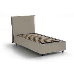 Letto singolo Atelmo, adatto per materasso Cm 80x200,<Dmora Cheap